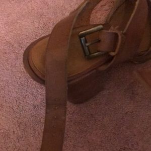 Madewell Shoes - Chunky brown heel sandals Madewell Shoes - Chunky brown heel sandals